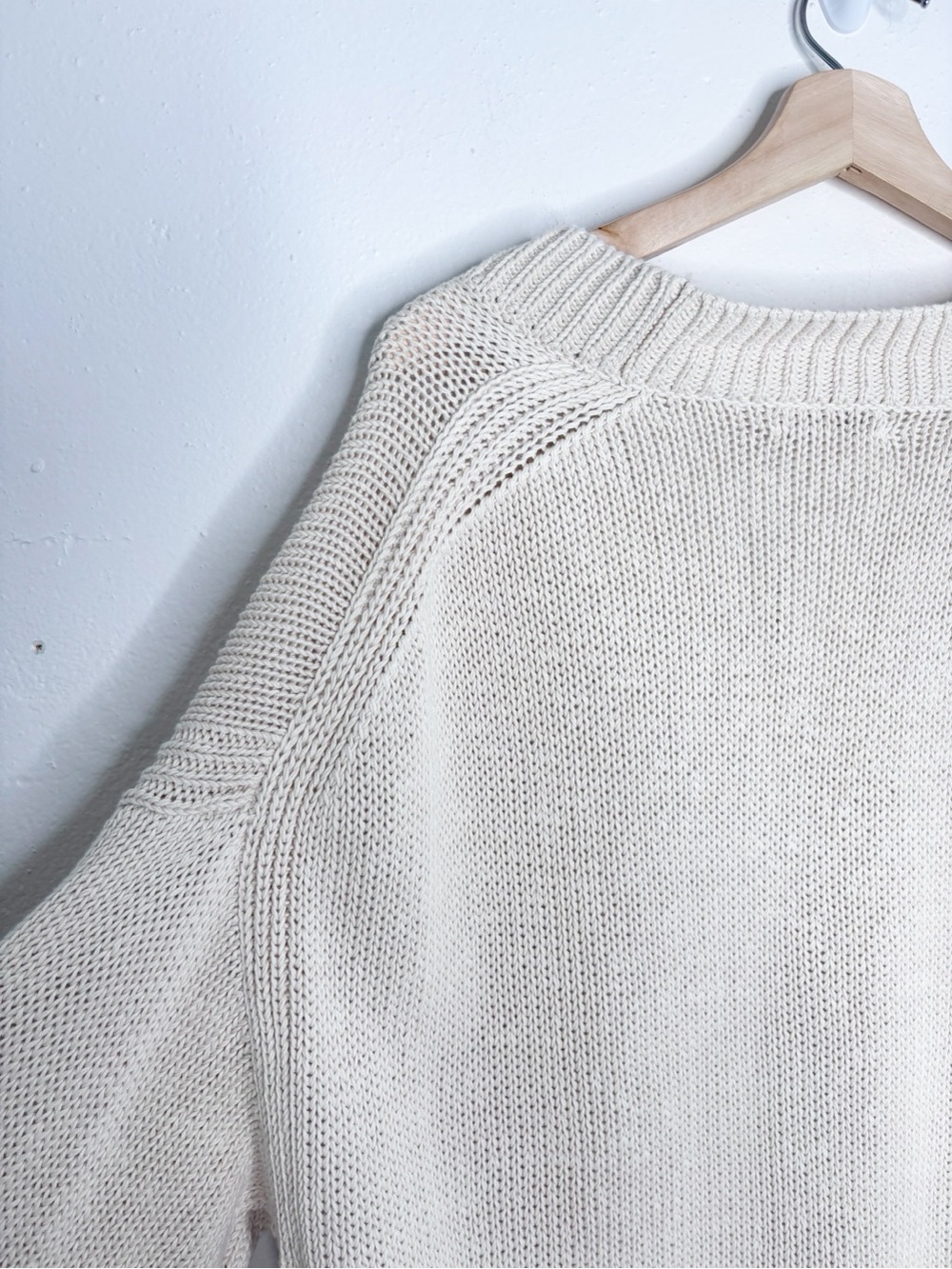 J.Crew Relaxed V-Neck Sweater 100% Cotton Size L NWT - Picture 11 of 12